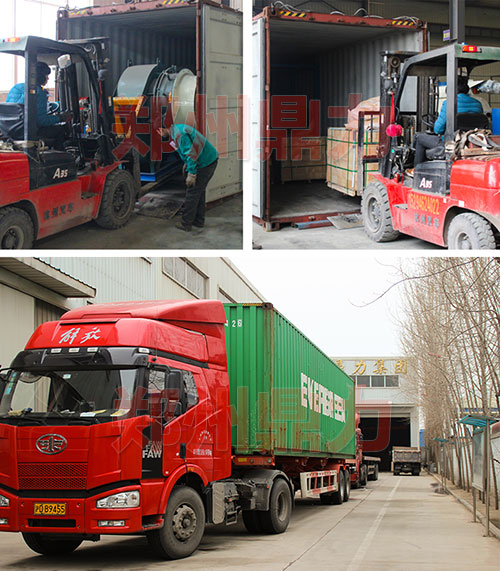 希臘木屑烘干機發(fā)貨