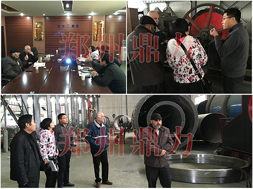 約旦客戶考察餐廚垃圾處理項(xiàng)目