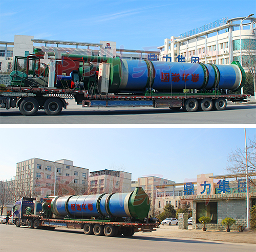 我司啤酒糟烘干機(jī)準(zhǔn)時(shí)發(fā)往燕京啤酒