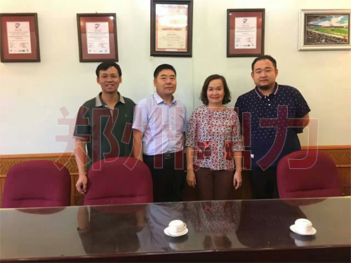 我司銷售副總再赴越南考察啤酒糟烘干市場